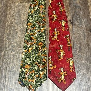 Disney Tigger Ties - Set of 2